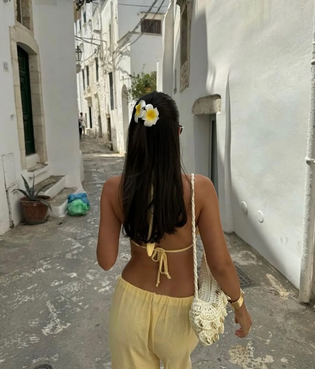 Kiara| Halter & Drawstring Trousers Set